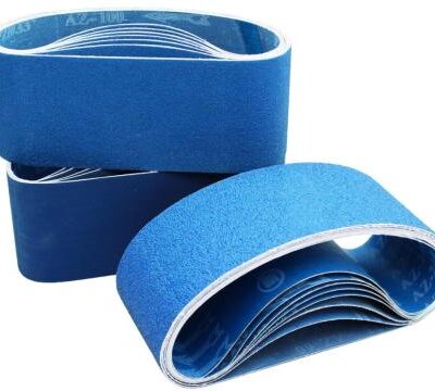 Bandă grinder zirconiu polyester 75 x 610 mm Set 4 buc (341XP)