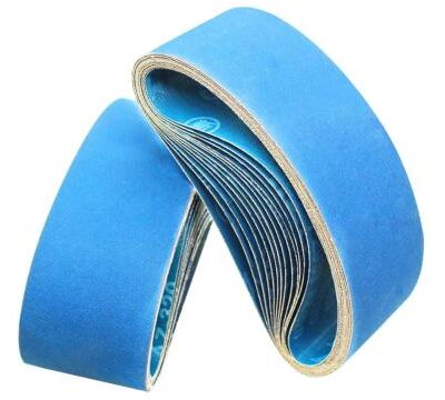 Bandă grinder zirconiu polyester 75 x 533 mm Set 4 buc (341XP)