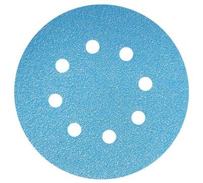 Disc abraziv Albastru Velcro 125 mm 8 găuri (SA331V) set 25 buc